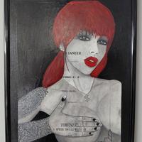 Quadro contemporaneo arte erotica