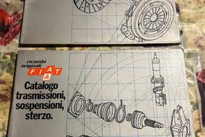 N.10 vecchi cataloghi FIAT originali