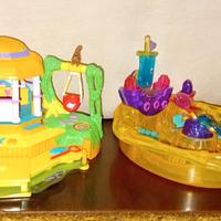 set 2 Polly pocket bluebird
