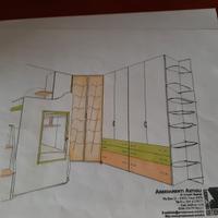 Cameretta Moretti C. con letto soppalco