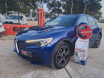 Alfa R. Stelvio 190 CV * AT8 Q4 *LED-PELLE-CERCHI 