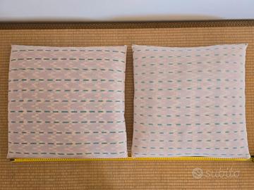 Cuscini sfoderabili multicolore 12x artigianali