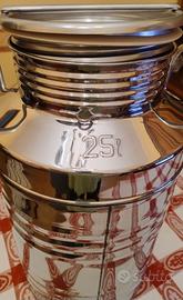 ZIRRO PER OLIO 25 LITRI IN ACCIAIO 18/10