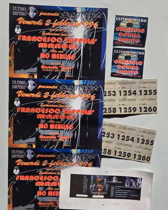 LOTTO DISCOTECA ULTIMO IMPERO 1996 - Rarissimo