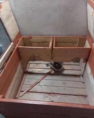 Terrario con ruote 95x95h60