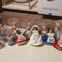 collezione di 20 bamboline anni 60
