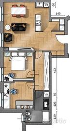 Trilocale con BALCONE / OTTAVIA