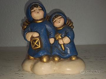 Set THUN Originale - Coppia Angeli su Nuvola e Fo