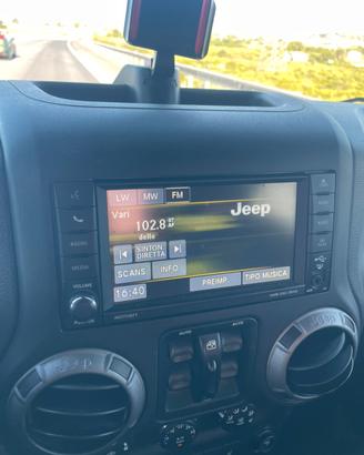 Autoradio originale jeep wrangler jk