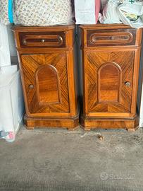 Coppia di comodini Arte povera