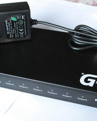 SPLITTER HDMI 1 IN 8 OUT DV8HDMIP Art. 6110 G&BL