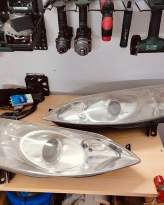 Fari sx e dx per Peugeot 407