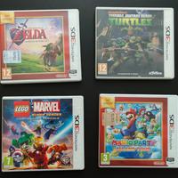 4 GIOCHI NINTENDO 3DS