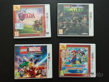 4 GIOCHI NINTENDO 3DS