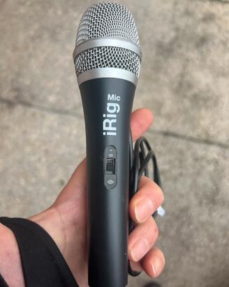 Microfono IK Multimedia iRig Mic funzionante