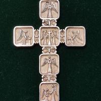 Croce pettorale "Cruz Molina" Ag. 925