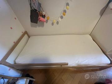 Lettino Ikea Sultan Lade 70x160+materasso