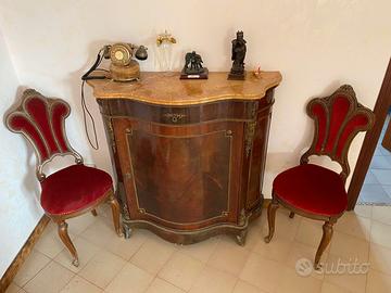 🪑 Credenza / Mobile da ingresso in stile Luigi XV