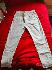 jeans roy roger's bianco 