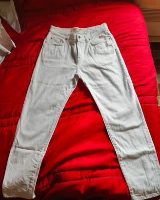 jeans roy roger's bianco 
