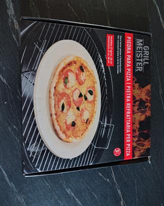 Pietra refrattaria per pizza ancora sigillata