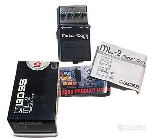 Boss effetto distorsione chitarra