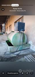  cisterna gasolio 3000lt  pompa elettrica cer