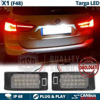 Luci TARGA LED per Bmw X1 F48 PLACCHETTE CANbus