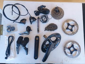gruppo Shimano ultegra r8100 12v di2 disk 