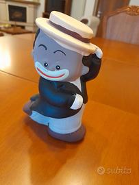 Salvadanaio in ceramica (uomo con cappello).