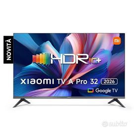 XIAOMI TV QLED 32 A PRO 2026 RISOLUZIONE HD 1366 x