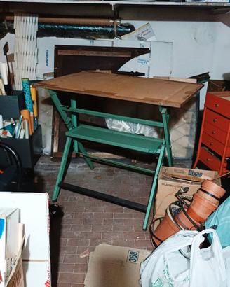 tavolo tecnigrafo vintage