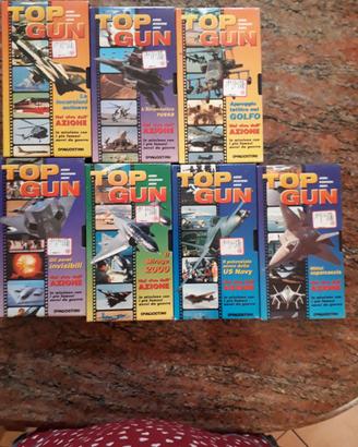 Collana collezionismo aerei TOP GUN VIDEOCASSETTE