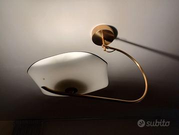 Coppia sospensioni in vetro di Murano