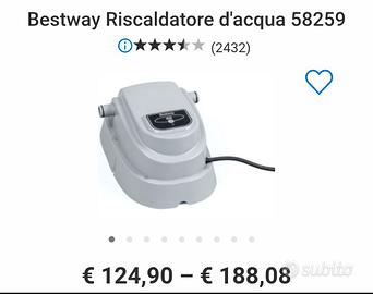 Pompa piscina POOL HEATER spina tipo G