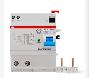 Blocco differenziale 2P 25A 300mA Tipo B per serie