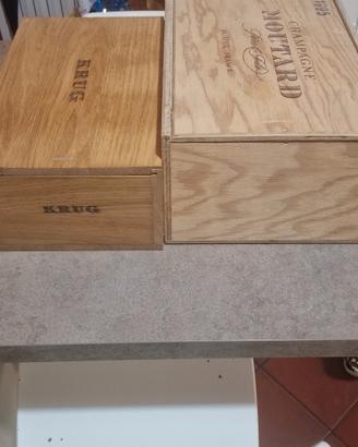 2 Casse Champagne vuote