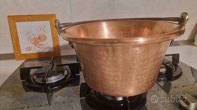 Paiolo in rame 26 cm