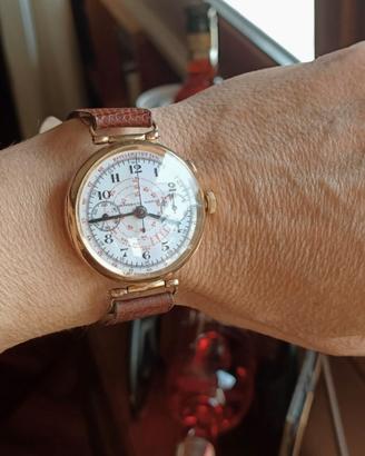 Universal Watch cronografo in oro del 1930