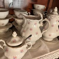 Servito da the da 10 in  porcellana Bavaria