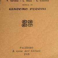 Libretto Lirico Opera Tosca