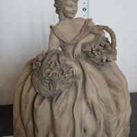 Dama con ceste di fiori - Bruno TORNATI