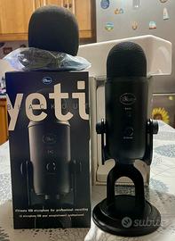 🎙️ Blue Yeti Blackout Edition - Microfono USB Pro.