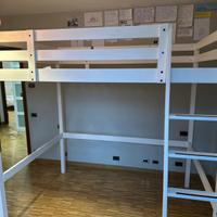 Struttura letto soppalco