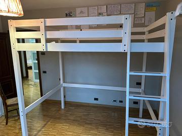 Struttura letto soppalco