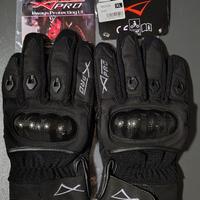 GUANTI MOTO CON PROTEZIONI, MARCA A-PRO PRESTIGE.