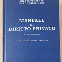 Manuale di diritto privato Torrente-Schlesinger
