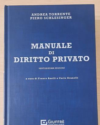 Manuale di diritto privato Torrente-Schlesinger