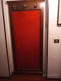 Appendiabiti a Parete in Noce massello 