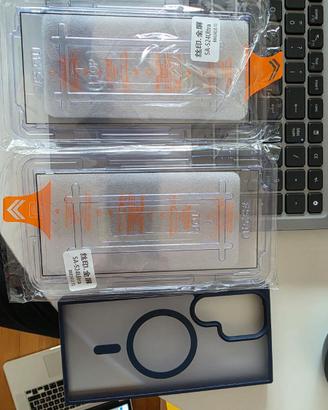 Cover e protezione vetro Samsung 24 Ultra